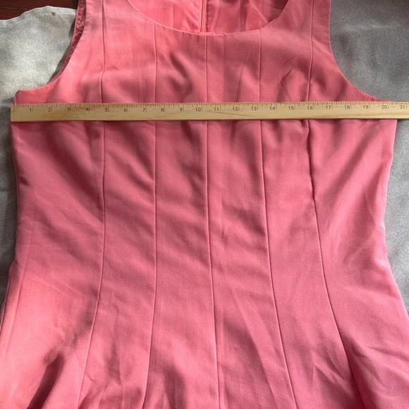 Chadwicks Coral Sleeveless Midi Dress - Picture 6 of 6